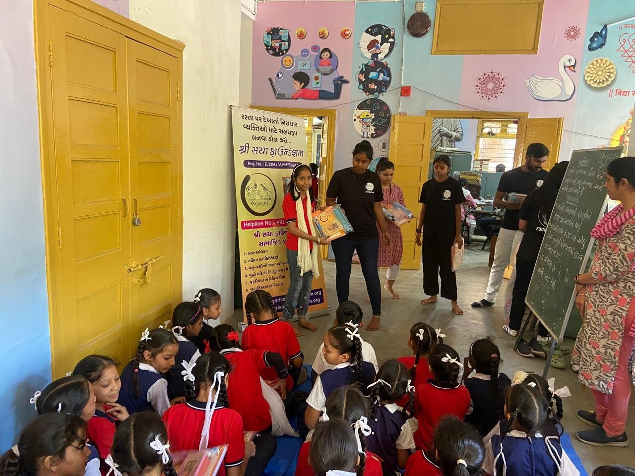 School kit distribution — Child Education