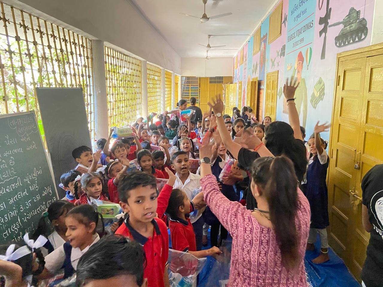 School kit distribution — Child Education